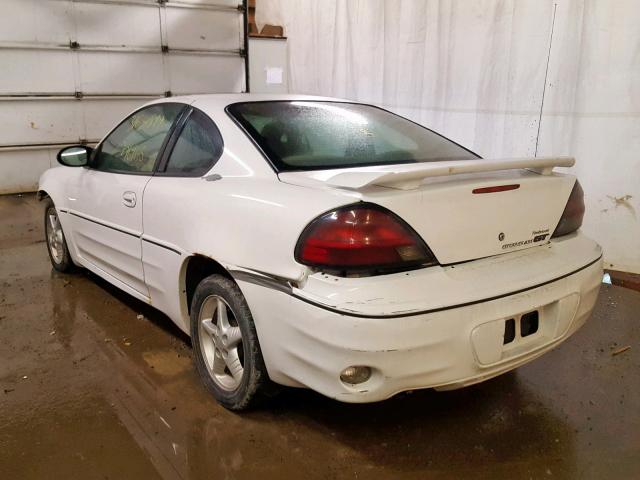 1G2NW12E55M152122 - 2005 PONTIAC GRAND AM G WHITE photo 3