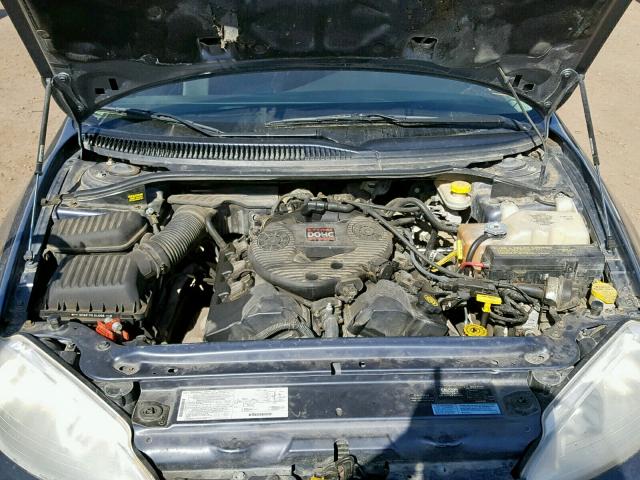 2C3HH56U7YH244078 - 2000 CHRYSLER INTREPID E BLUE photo 7