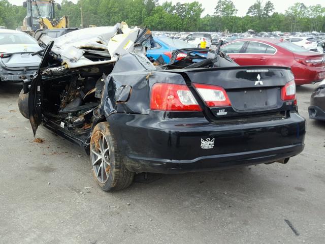 4A3AB76T99E009916 - 2009 MITSUBISHI GALANT SPO BLACK photo 3