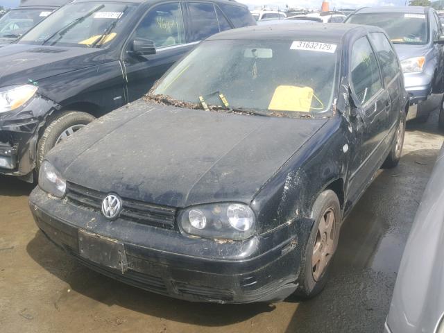 WVWDH21J6YW687281 - 2000 VOLKSWAGEN GTI GLS BLACK photo 2