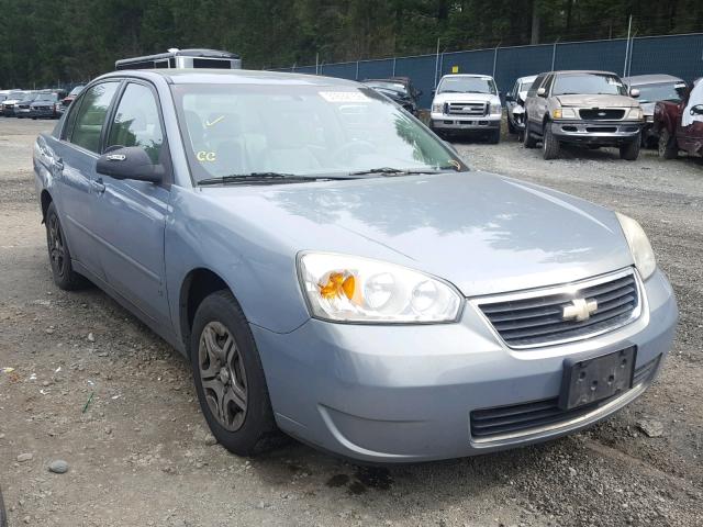 1G1ZS58F38F134493 - 2008 CHEVROLET MALIBU LS BLUE photo 1