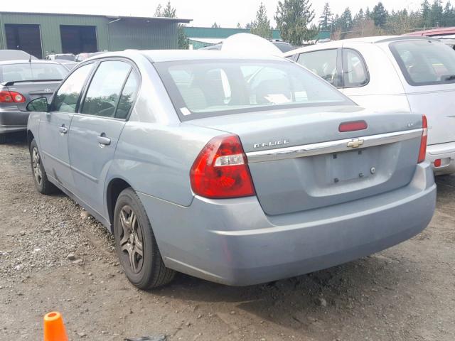 1G1ZS58F38F134493 - 2008 CHEVROLET MALIBU LS BLUE photo 3