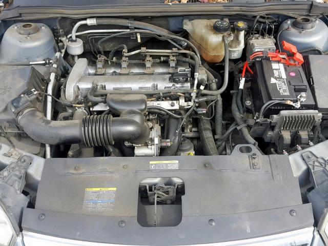 1G1ZS58F38F134493 - 2008 CHEVROLET MALIBU LS BLUE photo 7