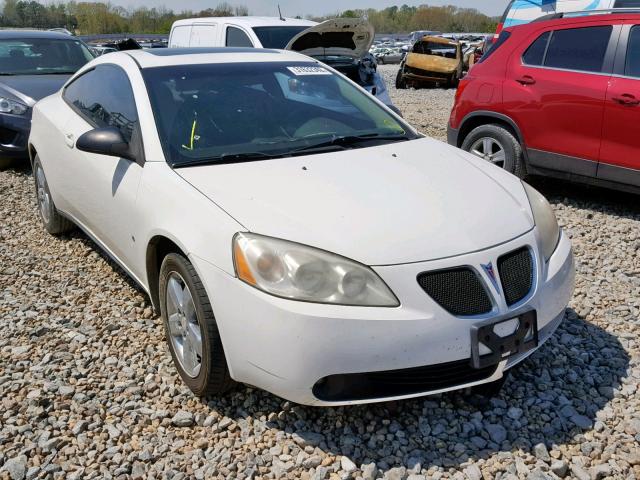 1G2ZH18N974142196 - 2007 PONTIAC G6 GT WHITE photo 1