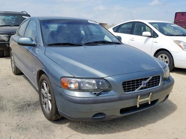 YV1RS58DX22105006 - 2002 VOLVO S60 2.4T BLUE photo 1