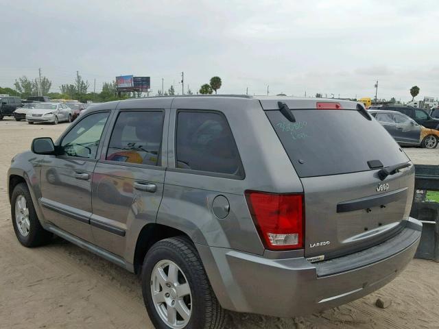 1J8GS48KX8C107470 - 2008 JEEP GRAND CHER GRAY photo 3