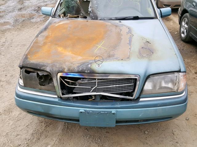 WDBHA28E4RF047889 - 1994 MERCEDES-BENZ C 280 BLUE photo 7