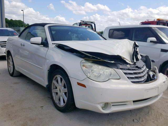 1C3LC65M28N167207 - 2008 CHRYSLER SEBRING LI WHITE photo 1