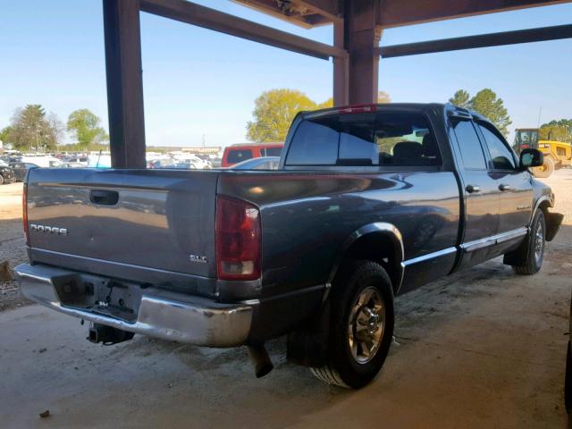 3D7KA28C24G273612 - 2004 DODGE RAM 2500 S ნაცრისფერი ფოტო 4