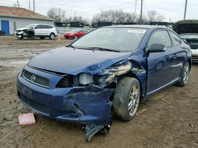 JTKDE177050058878 - 2005 TOYOTA SCION TC ლურჯი ფოტო 2