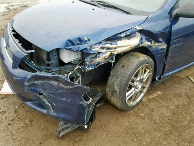 JTKDE177050058878 - 2005 TOYOTA SCION TC ლურჯი ფოტო 9