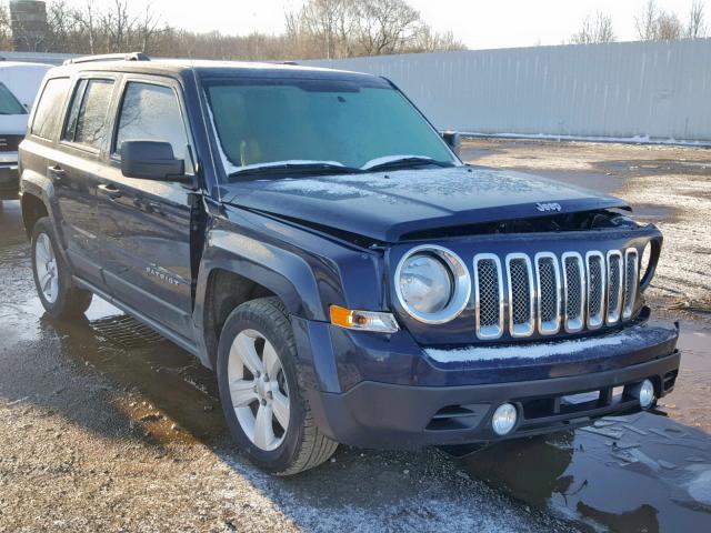 1C4NJRFB8ED688829 - 2014 JEEP PATRIOT LA BLUE photo 1