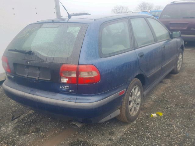 YV1VW2556YF475272 - 2000 VOLVO V40 BLUE photo 4