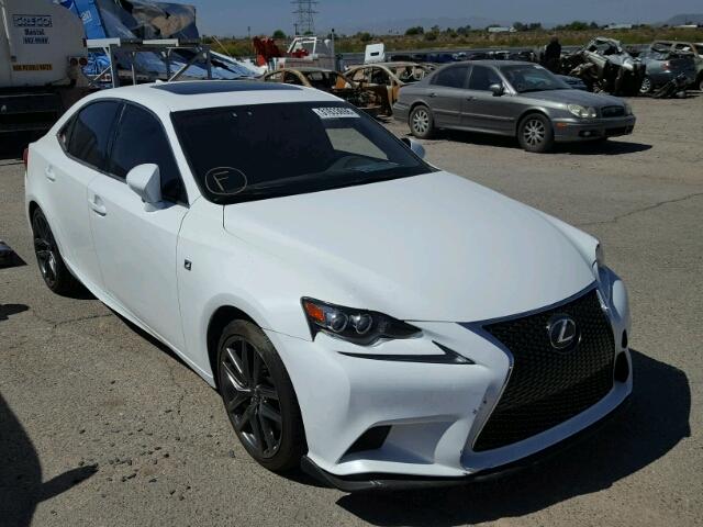 JTHBE1D22E5010629 - 2014 LEXUS IS 350 WHITE photo 1