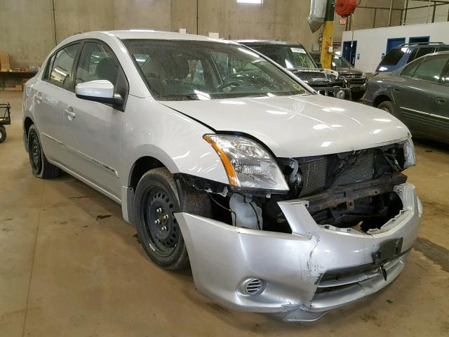 3N1AB6AP4CL697695 - 2012 NISSAN SENTRA 2.0 SILVER photo 1