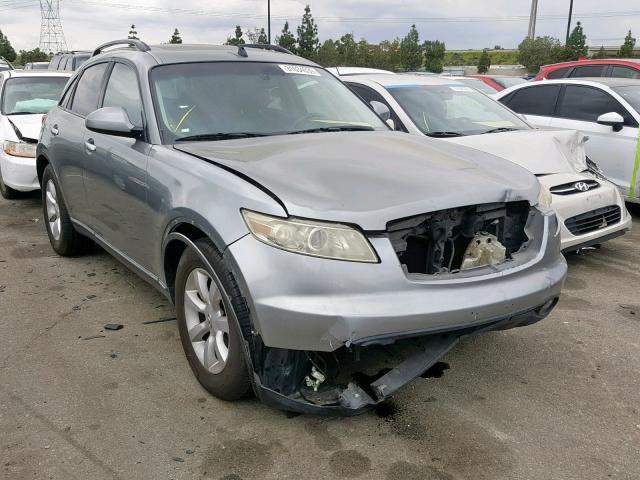 JNRAS08WX5X209008 - 2005 INFINITI FX35 GRAY photo 1