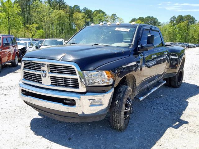 3D73Y4CL7BG562002 - 2011 DODGE RAM 3500 BLACK photo 2