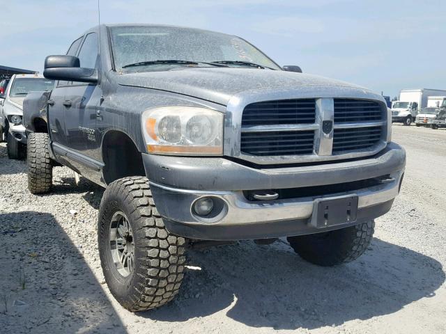 1D7KS28C16J128639 - 2006 DODGE RAM 2500 S GRAY photo 1