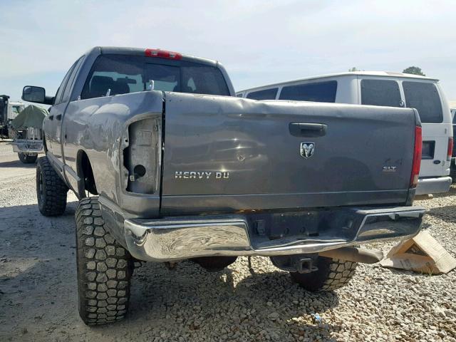 1D7KS28C16J128639 - 2006 DODGE RAM 2500 S GRAY photo 3