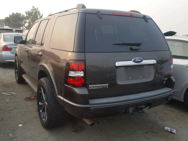 1FMEU758X6ZA28485 - 2006 FORD EXPLORER L BROWN photo 3