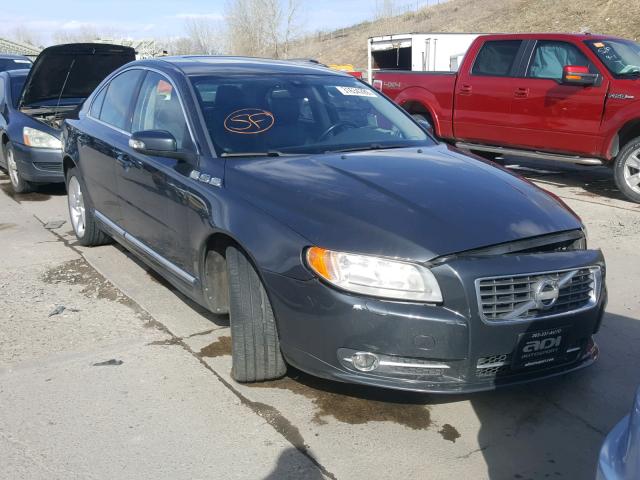 YV1992AH5A1123201 - 2010 VOLVO S80 T6 GRAY photo 1