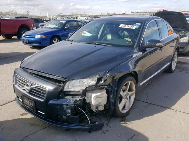 YV1992AH5A1123201 - 2010 VOLVO S80 T6 GRAY photo 2