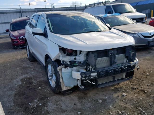 2FMPK4J81GBB02903 - 2016 FORD EDGE SEL WHITE photo 1