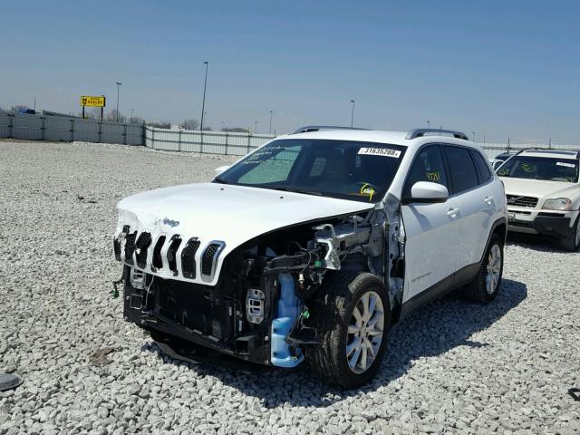 1C4PJLDB1GW336076 - 2016 JEEP CHEROKEE L TAN photo 2