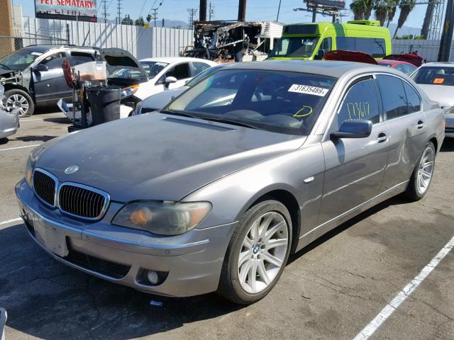 WBAHL83536DT00081 - 2006 BMW 750 I SILVER photo 2