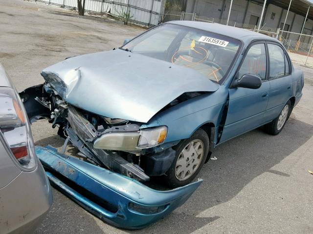 1NXBB02E8TZ410212 - 1996 TOYOTA COROLLA DX BLUE photo 2