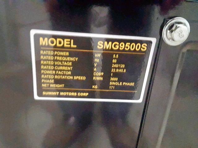 D180300395 - 2018 OTHER SMG9500S YELLOW photo 10