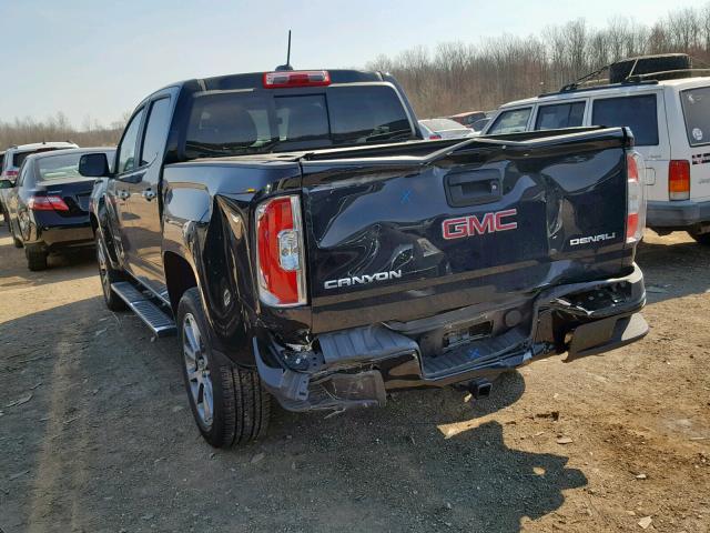 1GTP6EE16H1273767 - 2017 GMC CANYON DEN BLACK photo 3