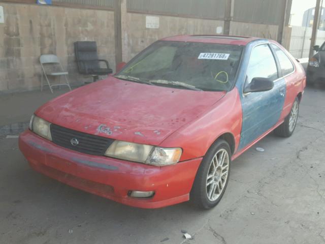 1N4AB42D4TC518840 - 1996 NISSAN 200SX BASE RED photo 2