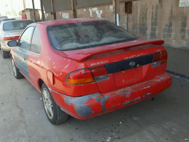 1N4AB42D4TC518840 - 1996 NISSAN 200SX BASE RED photo 3