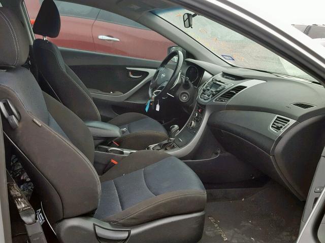 KMHDH6AH3EU027836 - 2014 HYUNDAI ELANTRA CO SILVER photo 5