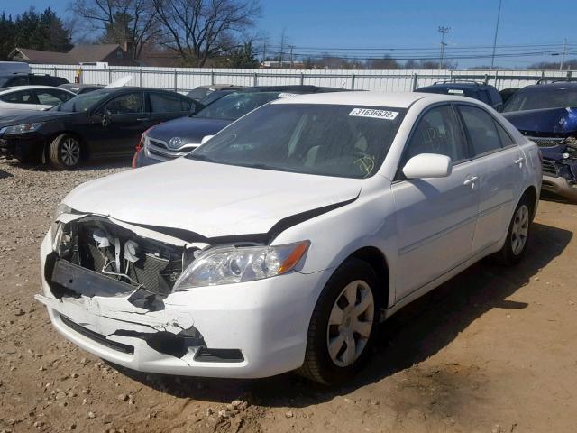 4T1BE46K57U708334 - 2007 TOYOTA CAMRY NEW WHITE photo 2