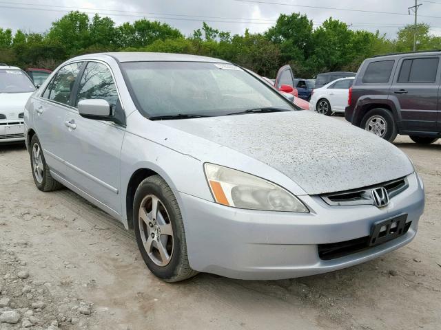 JHMCN36405C010638 - 2005 HONDA ACCORD HYB SILVER photo 1