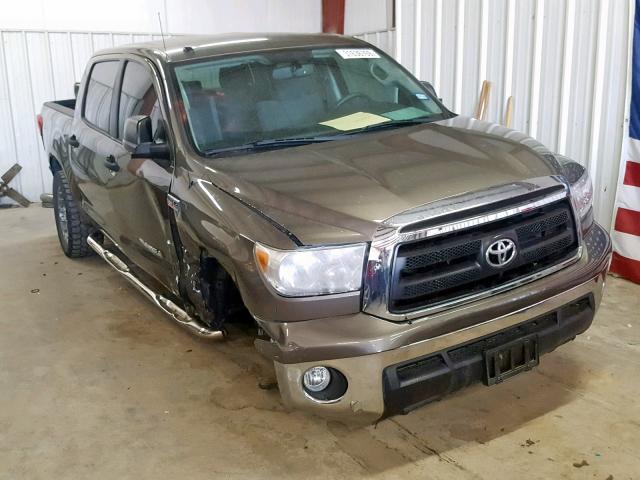 5TFEY5F16CX121767 - 2012 TOYOTA TUNDRA CRE CHARCOAL photo 1