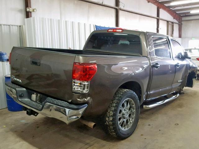 5TFEY5F16CX121767 - 2012 TOYOTA TUNDRA CRE CHARCOAL photo 4