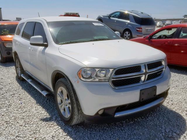 1C4RDHAG8DC667232 - 2013 DODGE DURANGO SX WHITE photo 1