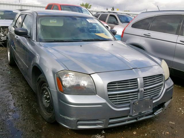 2D4FV47T26H359439 - 2006 DODGE MAGNUM SE GRAY photo 1