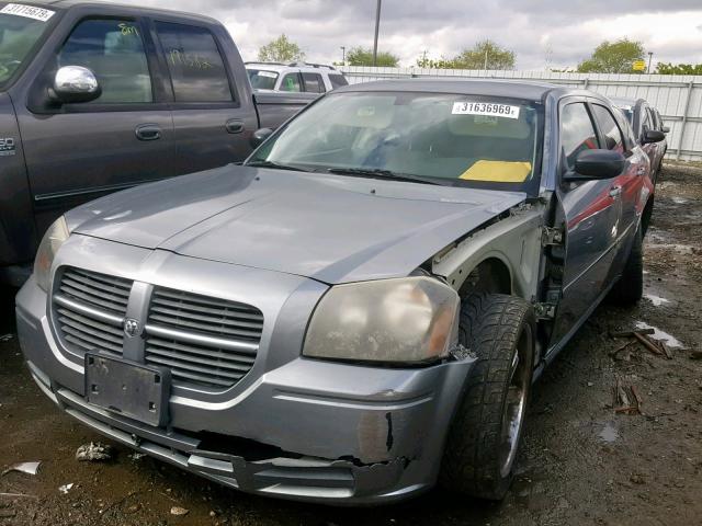 2D4FV47T26H359439 - 2006 DODGE MAGNUM SE GRAY photo 2