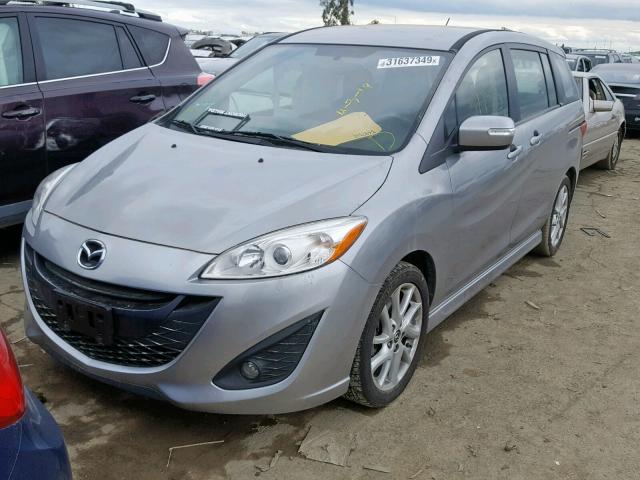JM1CW2CL7F0188294 - 2015 MAZDA 5 TOURING Գրաֆիտ լուսանկար 2