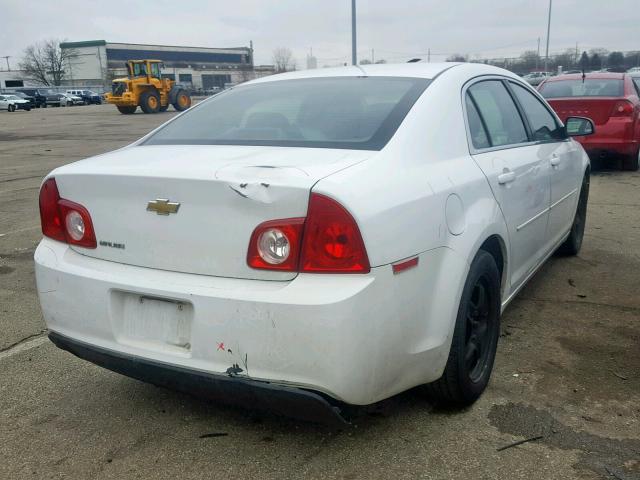 1G1ZA5E07CF164625 - 2012 CHEVROLET MALIBU LS WHITE photo 4