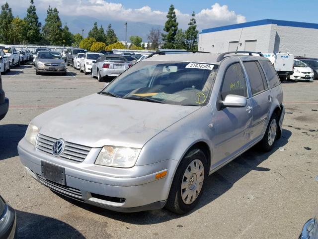 WVWRL61J74W085544 - 2004 VOLKSWAGEN JETTA GL SILVER photo 2