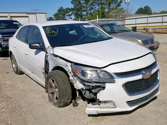 1G11B5SL6EF270432 - 2014 CHEVROLET MALIBU LS WHITE photo 1