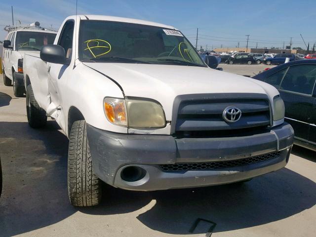 5TBJU32175S444635 - 2005 TOYOTA TUNDRA WHITE photo 1