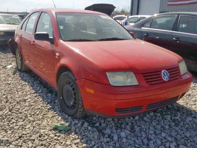 3VWPD69M61M221691 - 2001 VOLKSWAGEN JETTA WOLF RED photo 1