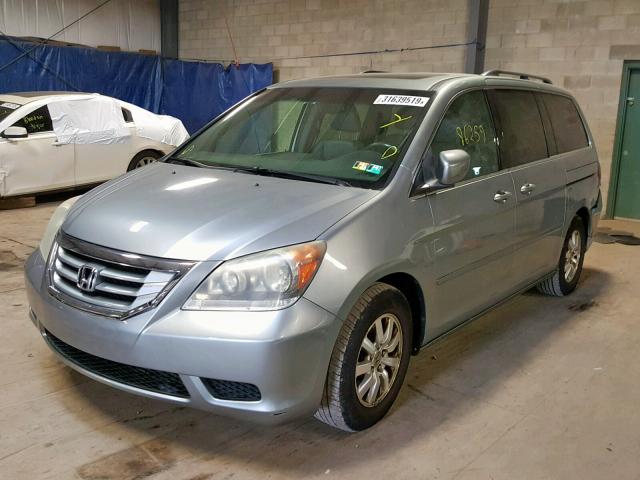 5FNRL38628B066099 - 2008 HONDA ODYSSEY EX SILVER photo 2