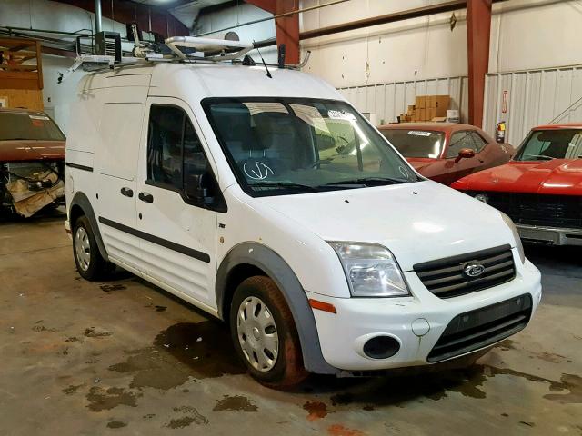 NM0LS7BN7DT140976 - 2013 FORD TRANSIT CO WHITE photo 1